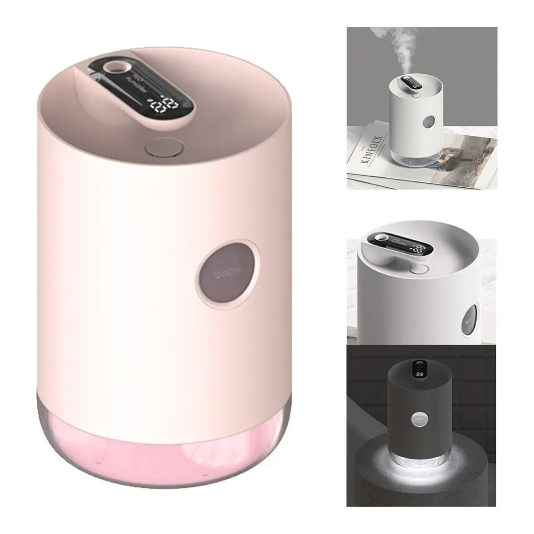 Humidificador Difusor Aromatizador Recargable Inalambrico Usb Luz Rgb Nave  Astronauta Alitrade Color Blanco