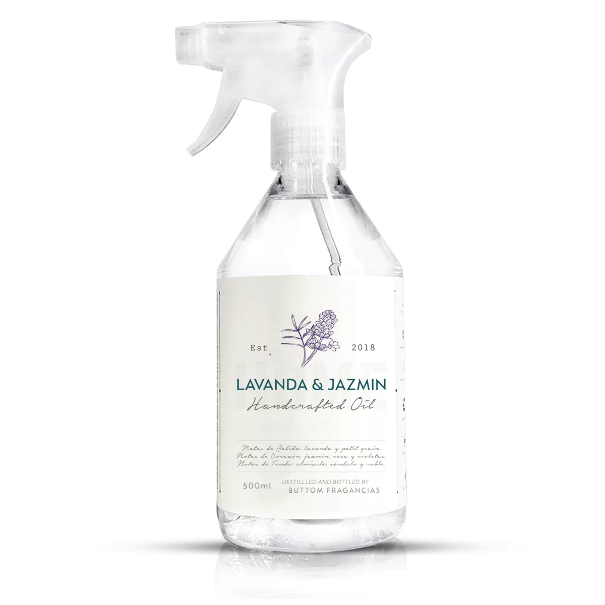 Aromatizador Lavanda & Jazmin 500cc Fragancia