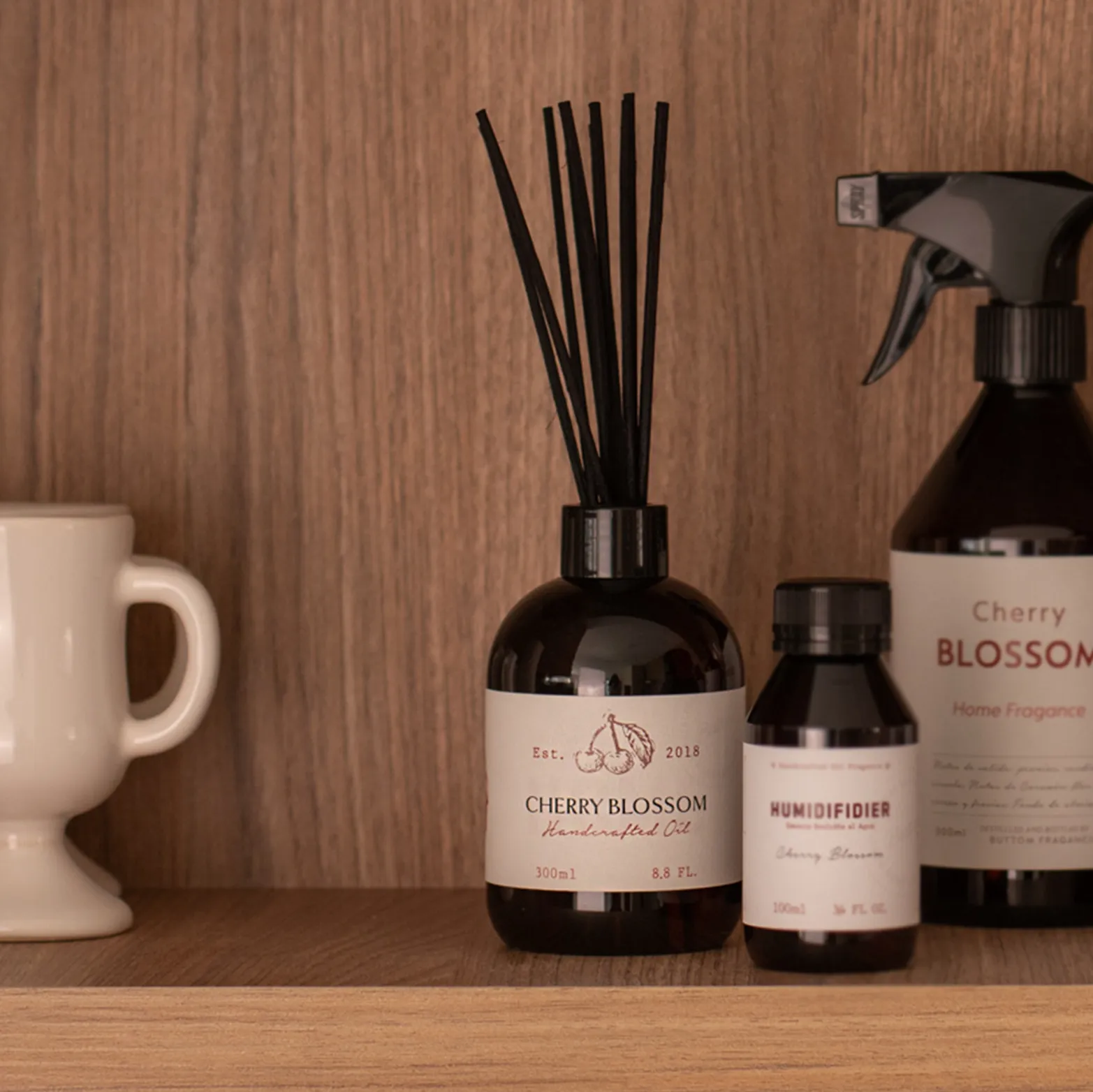 Difusor de Varillas 300ml Cherry Blossom - contexto